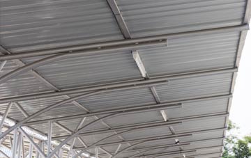 installing Port Hill metal roofing